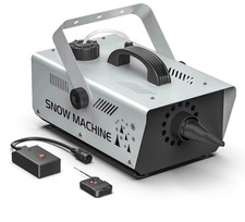 1000W Snow Machine with Remote, Indoor/Outdoor Snow Effect for Events