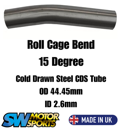 Roll cage bend degree - cage,