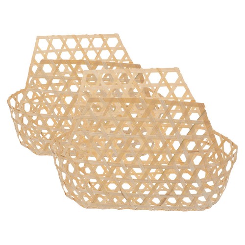 2pcs bamboo weaving picnic - 2pcs,