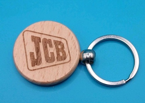 Jcb logo keyring tractor - jcb,