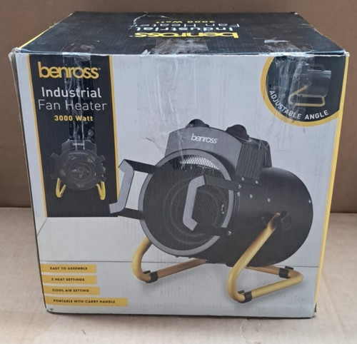 Industrial fan heater 3000w - industrial,