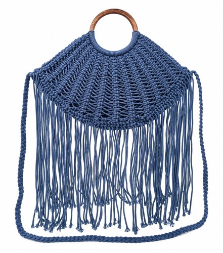 Crochet fringed boho style - fringed,
