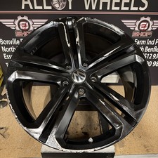 1x Genuine Vw Volkswagen Touareg R 21" Alloy Wheel Mallory 7P6601025AK 9.5j ET59