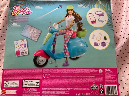 Toy barbie doll and blue - doll,