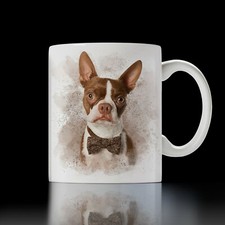 Boston Terrier Dog Mug /
