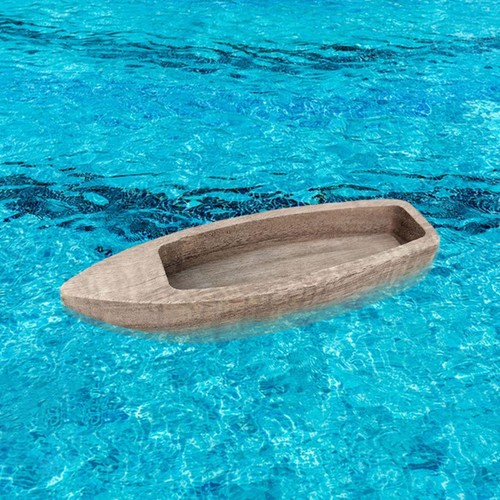 Wooden boat crafts decorative - wooden,
