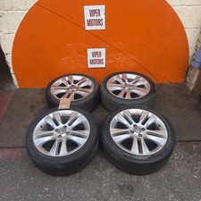 Vauxhall Corsa D Wheels And Tyres 17 Inch 17” 21540R17 5 Twin Spoke 2006-2014