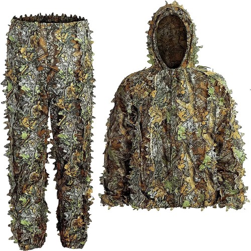 Leaf ghillie suit woodland - leaf,