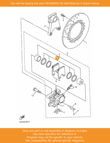 Yamaha caliper seal kit - yamaha,