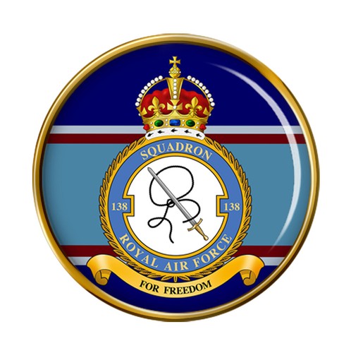 138 squadron raf pin - raf, badge