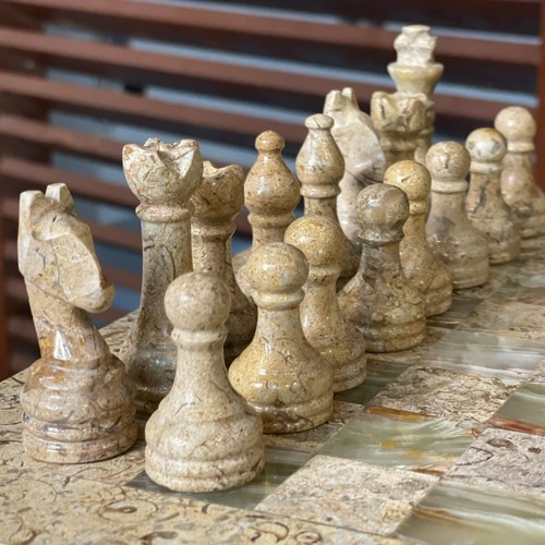 Handcrafted marble coral - handcrafted,