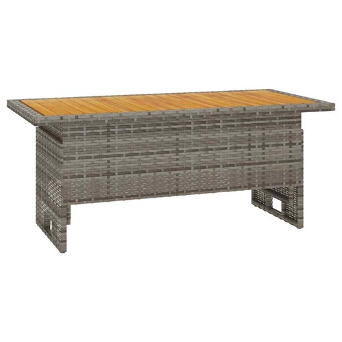 Garden coffee table wooden top - garden,