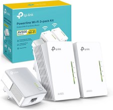 TP-Link TL-WPA4220T KIT 2-Port Powerline Adapter WiFi Starter Kit Broadband/WiFi