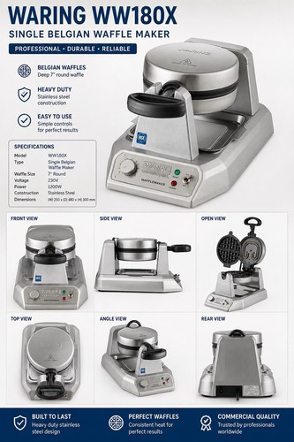Waring commercial ww180x - commercial,