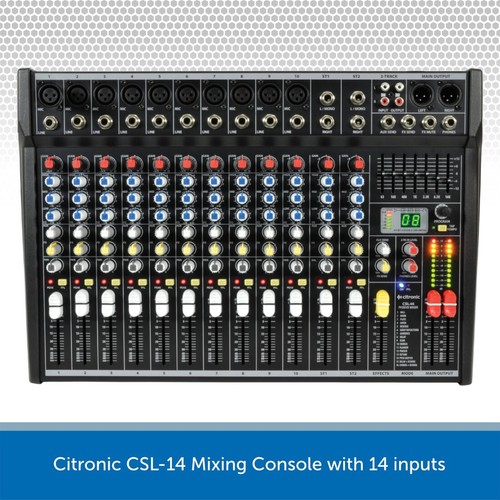 Citronic csl mixing - citronic, console