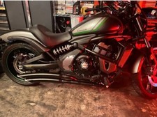 Full System Dual Curve Exhaust For Kawasaki Vulcan S 650 Model 2015-2024