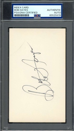 Bob hayes psa dna - hayes,