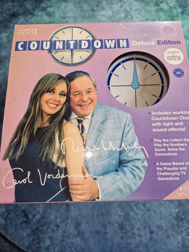 Countdown delux board game - delux,