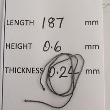 Fusee Chain. Length 187 mm