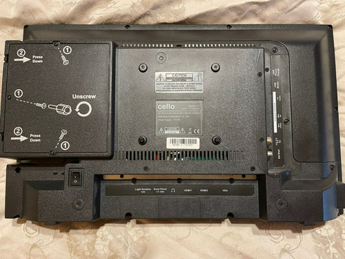 Cello inch 12v volt - cello, 22"