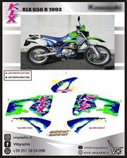 KLX 650R 1993 STICKERS GRAPHICS STICKERS DECALS