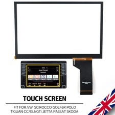 6.5" Matte Touch Screen Digitizer for VW Seat SKODA MIB STD2 680 200 600 Radio