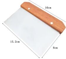 Dough Bench Scraper Stainless Steel Cake Slicer Pastry Pasta Cutter Baking  UK