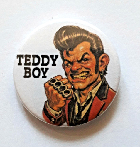 25mm badge teddy boy with - boy,