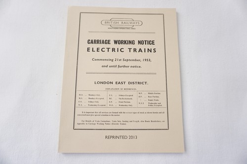 1953 reprint railway carriage - railway,