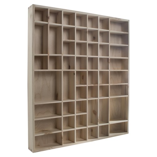 Large wooden multicompartment - wooden,