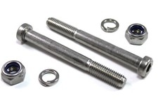 Stainless M10 King Pin Bolts Pro Kart Tony Kart OTK Kosmic Kingpin Rotax IAME