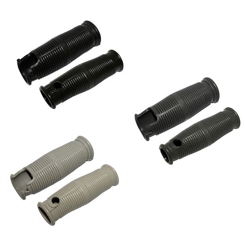 Handlebar grip black grey - grip,