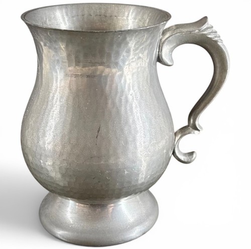 Vintage hand beaten pewter - vintage,