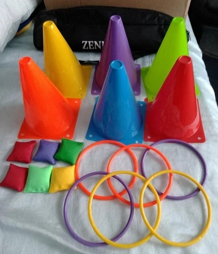 Wooden hoopla ring - ring, toss