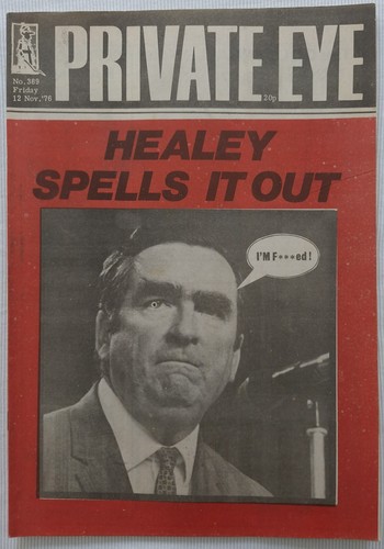 Private eye magazine - eye,