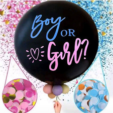 Gender Reveal Party Decorations, Boy or Girl, Palloncini Gender Reveal Kit, Baby