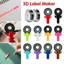 Manual 3D Embossing Label