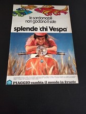 1972 Vespa scooter advertising
