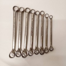 8x GEDORE Ring Spanners Medium