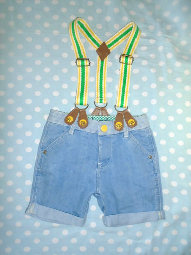 Little bird denim - bird, shorts