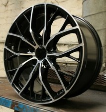 19" LMR Penta Alloy Wheels Black Polished 5x120 fits BMW 3 Series
