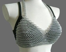 Viking Chainmail Bra Aluminum