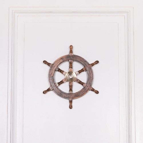 Wooden ships wheel - wooden,