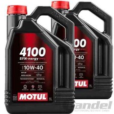 2x5L MOTUL SYNERGY 4100 10W40 fits ACEA A3/B4 API SP RN0710/0700 MB229.3