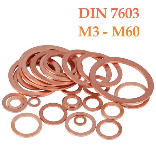 Copper washer crush sump - copper,