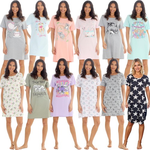 Ladies cotton nightdress - cotton,