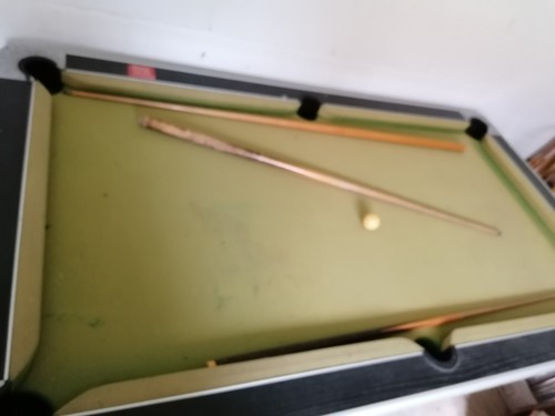 6ft slate bed pool table - bed,