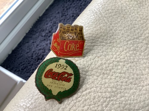 Badge metal pin enamel coke - pin,