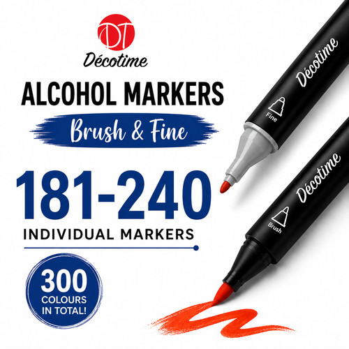 Decotime alcohol markers - decotime,
