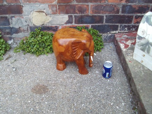 Handmade elephant solid wooden - handmade,